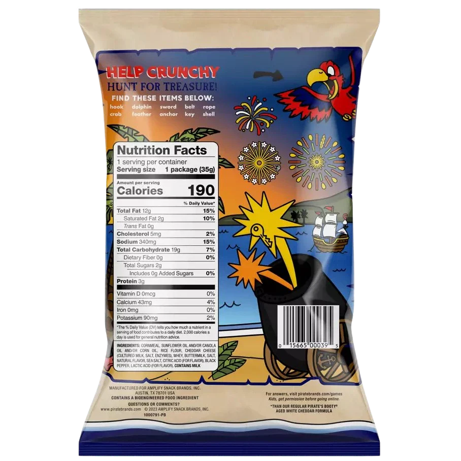 Cheddar Blast Rice And Corn Puffs (12 CT) - Image 3