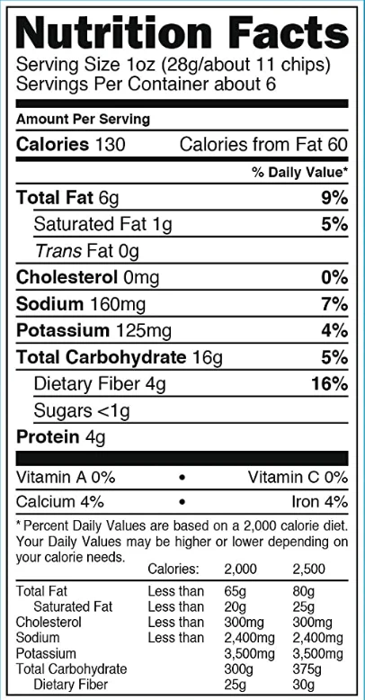 Cheddar Sour Cream Bean Chips - Image 3