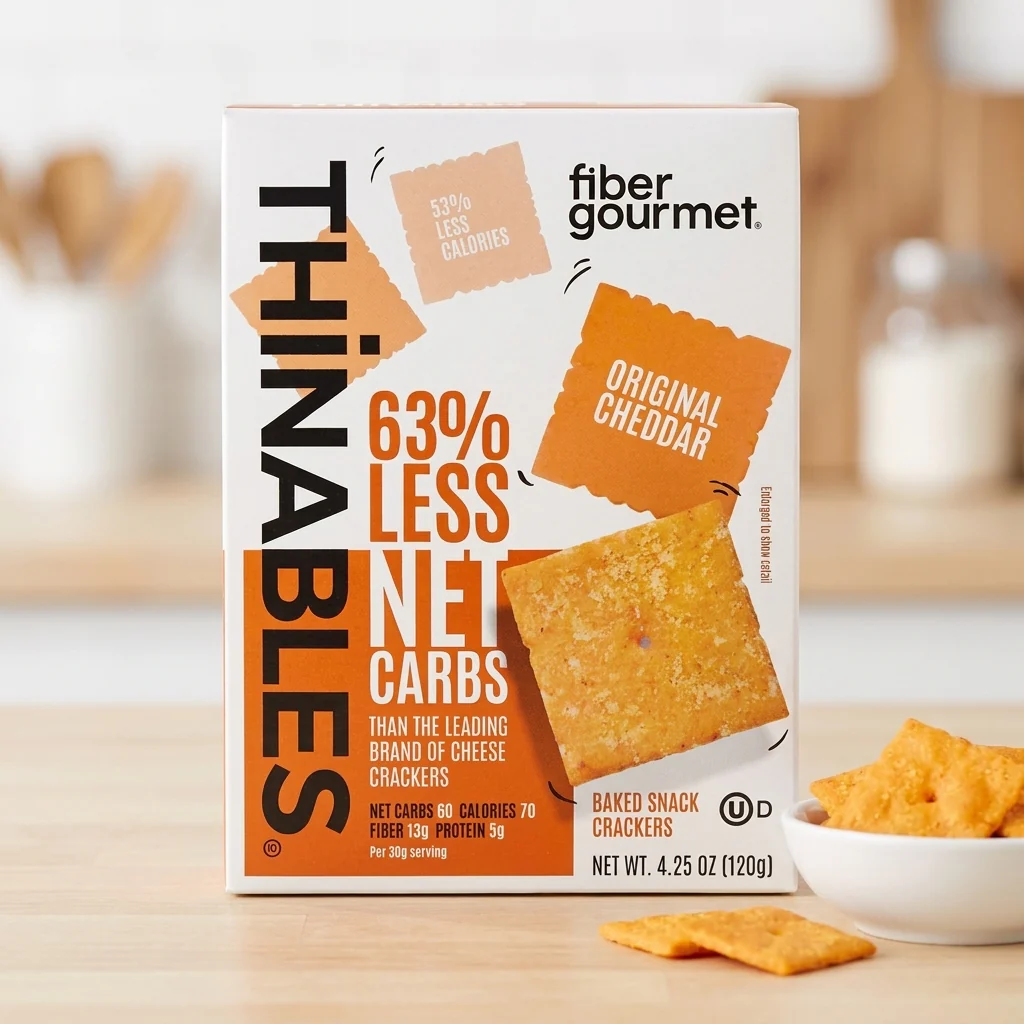 Cheddar Thinnables Crackers - Image 4