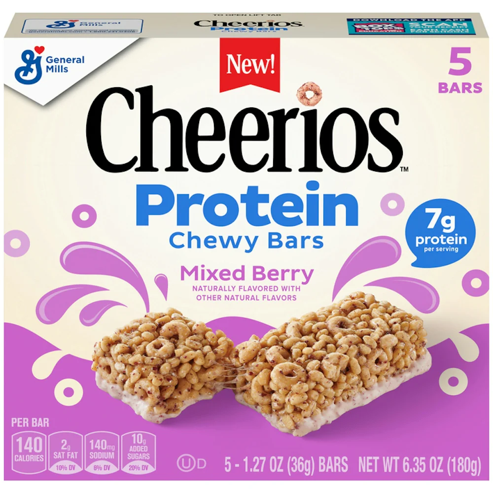 Protein Cereal Bars - Mixed Berry (5 CT) - Image 2