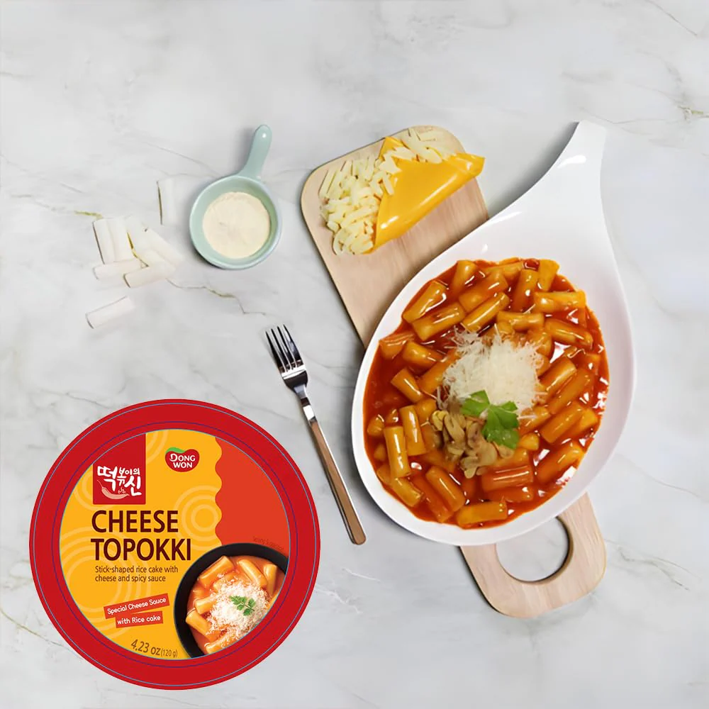 Cheese Spicy Topokki Cup - Image 4