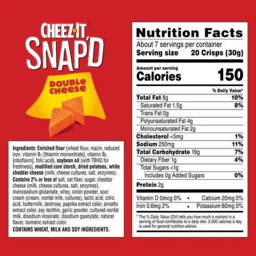 Snap'd Double Cheese Crackers - Image 3
