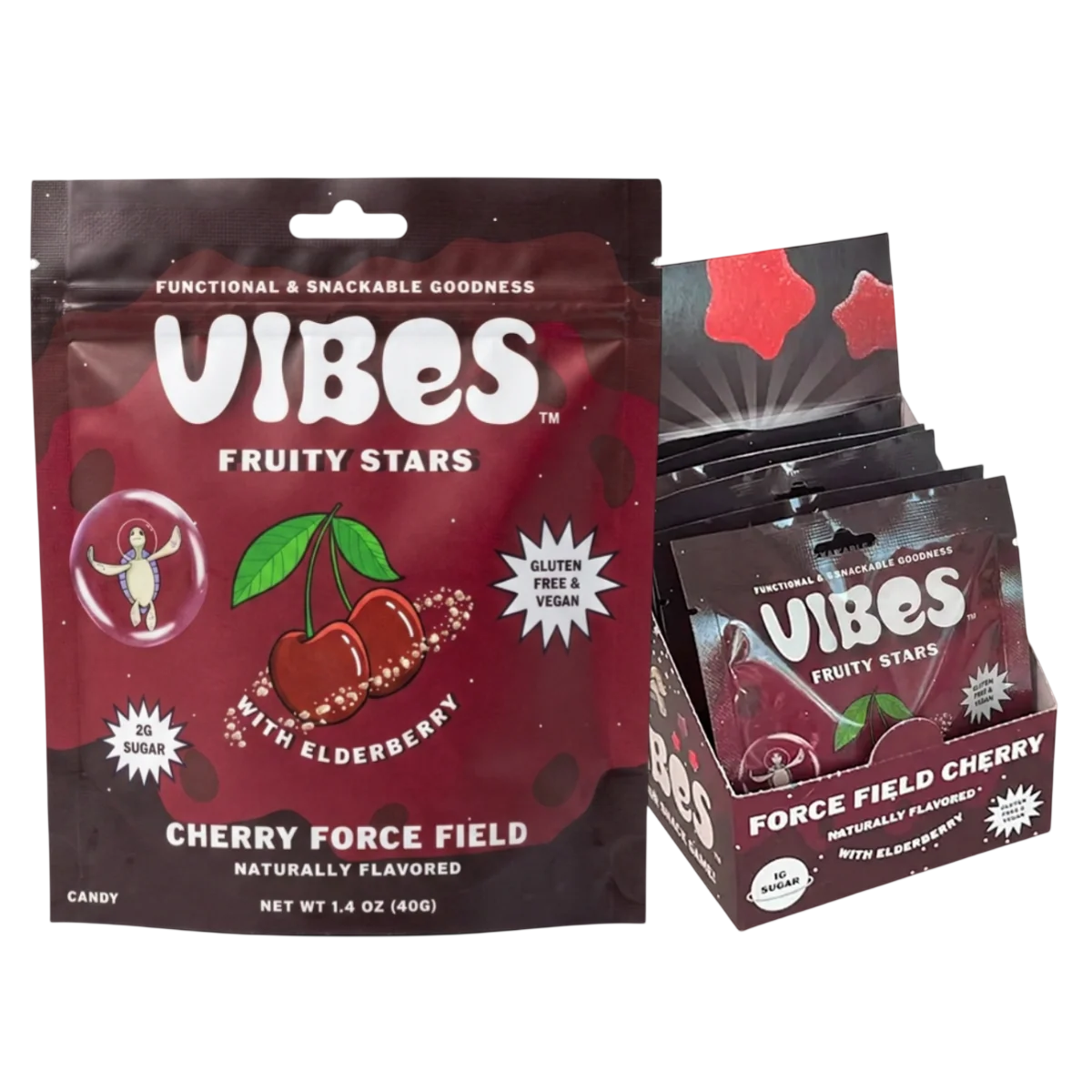 Cherry Fruity Stars (6 CT)