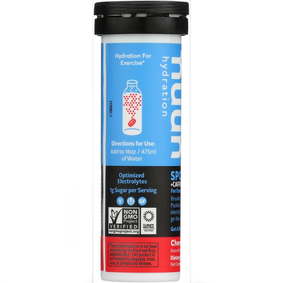 Cherry Limeade Caffeine Hydration Tablets (8 Pack) - Image 2