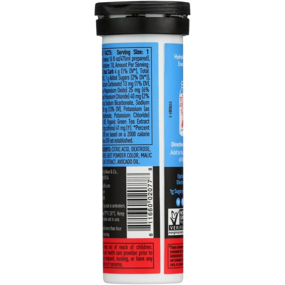 Cherry Limeade Caffeine Hydration Tablets (8 Pack) - Image 4