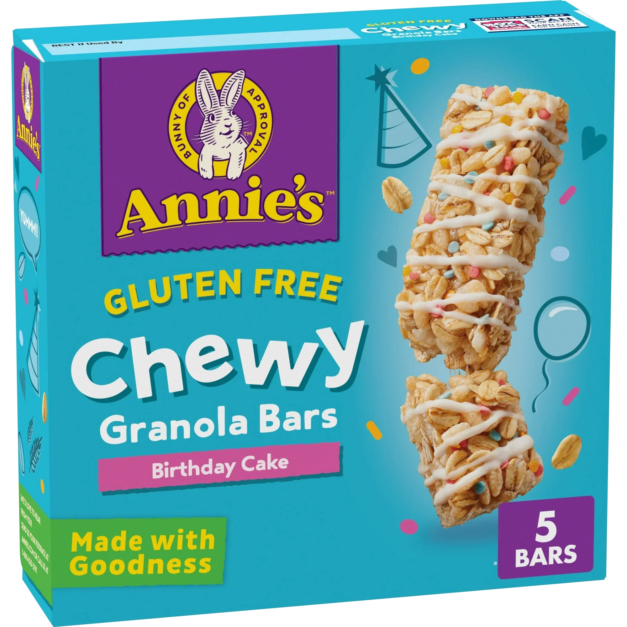 Chewy Granola Bars - Birthday Cake (5 CT)