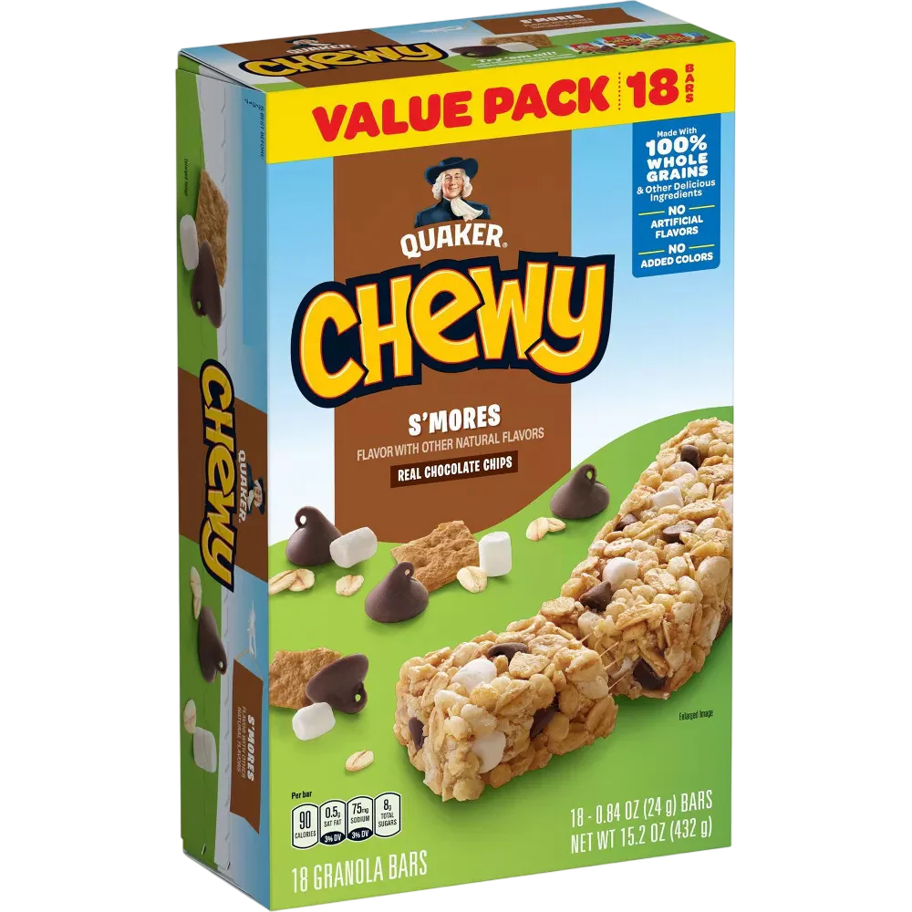 Chewy Granola Bars - S'mores (18 CT)