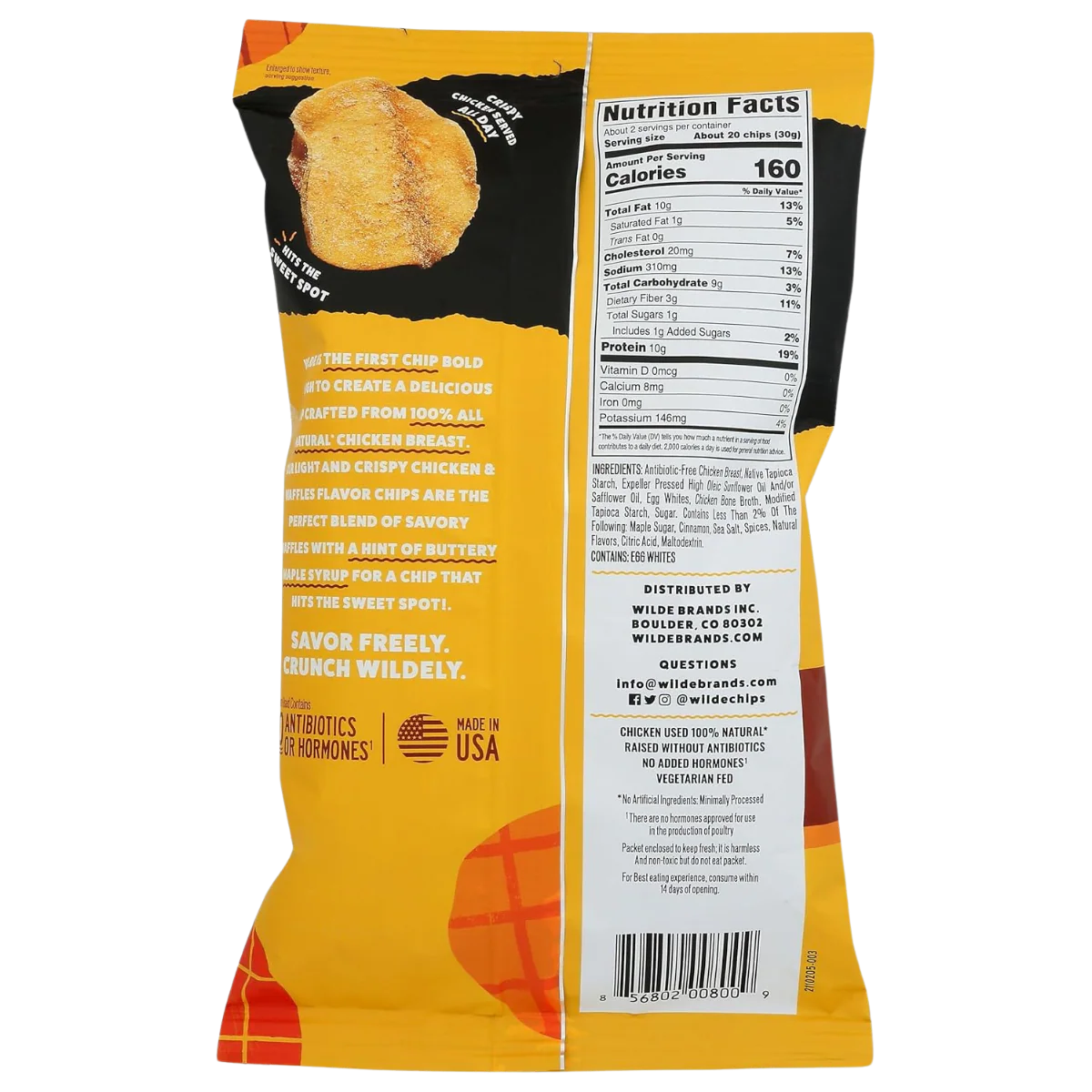 Chicken and Waffles Protein Chips - Image 2