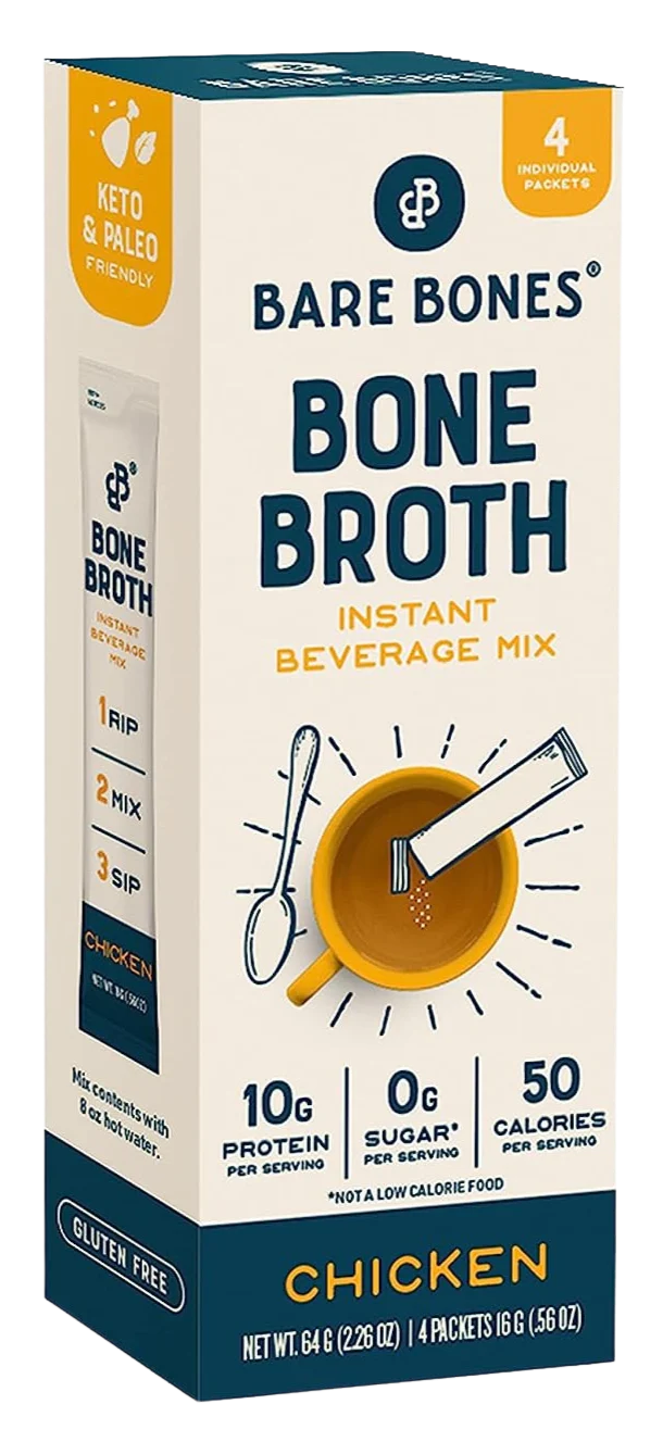 Chicken Bone Broth Instant Beverage Mix (4 CT)