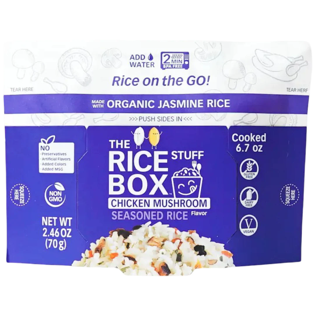 Chicken Mushroom Seasoned Rice Box
