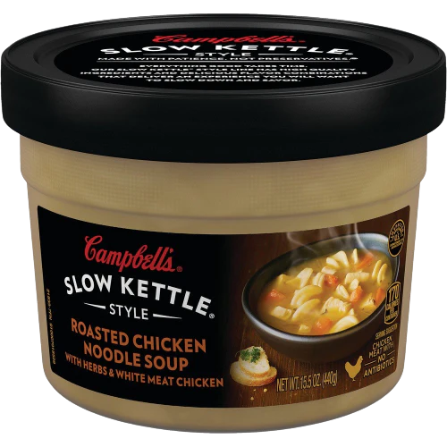 Slow Kettle Style Roasted Chicken Noodle Soup
