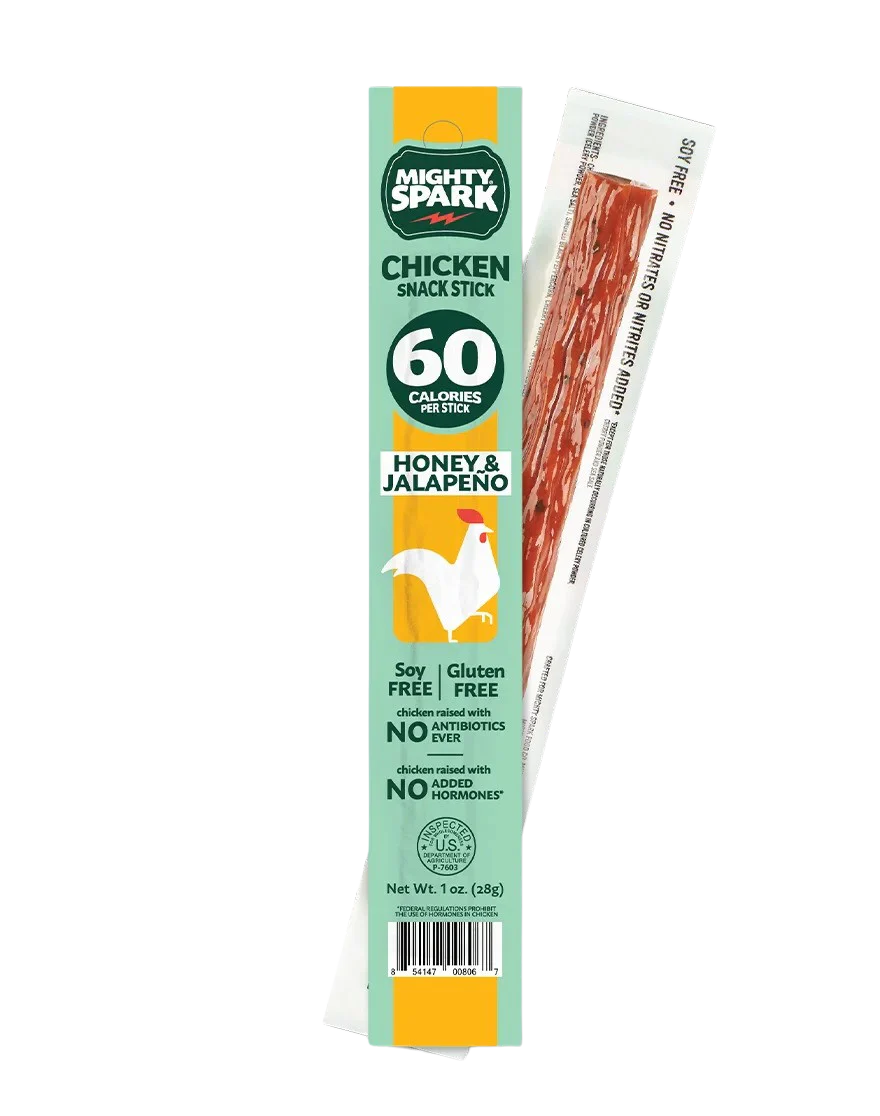 Chicken Snack Sticks - Honey and Jalapeno (12 Pack) - Image 2