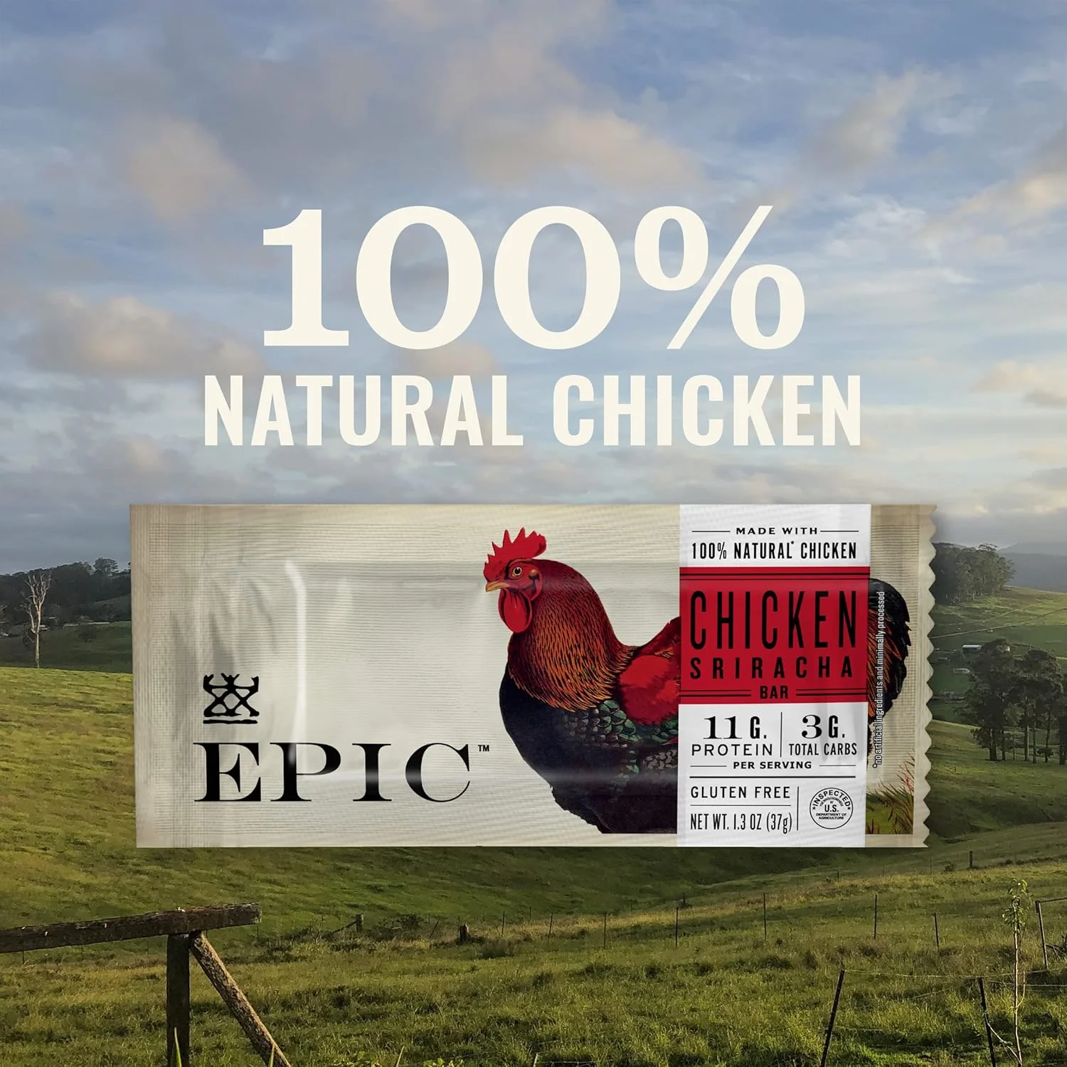 Chicken Sriracha Protein Bars (4 CT) - Image 2
