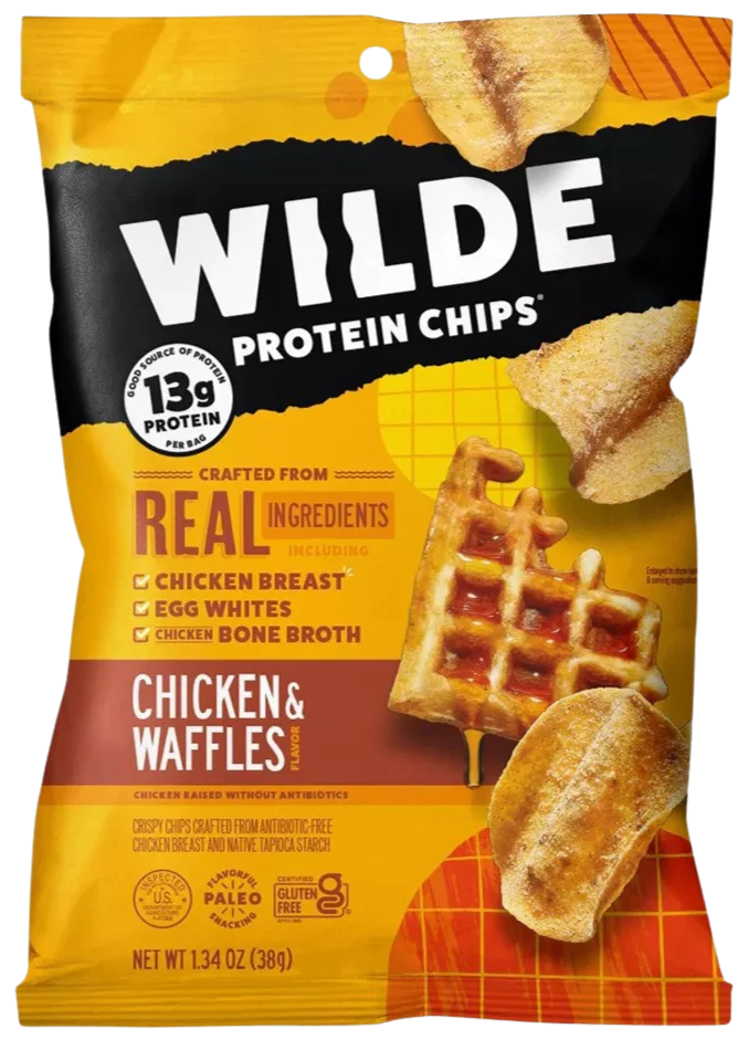 Chicken & Waffles Protein Chips