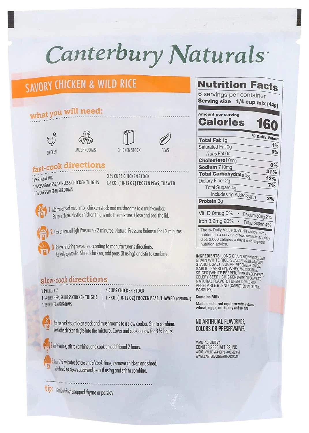 Chicken & Wild Rice Meal Kit - Image 2