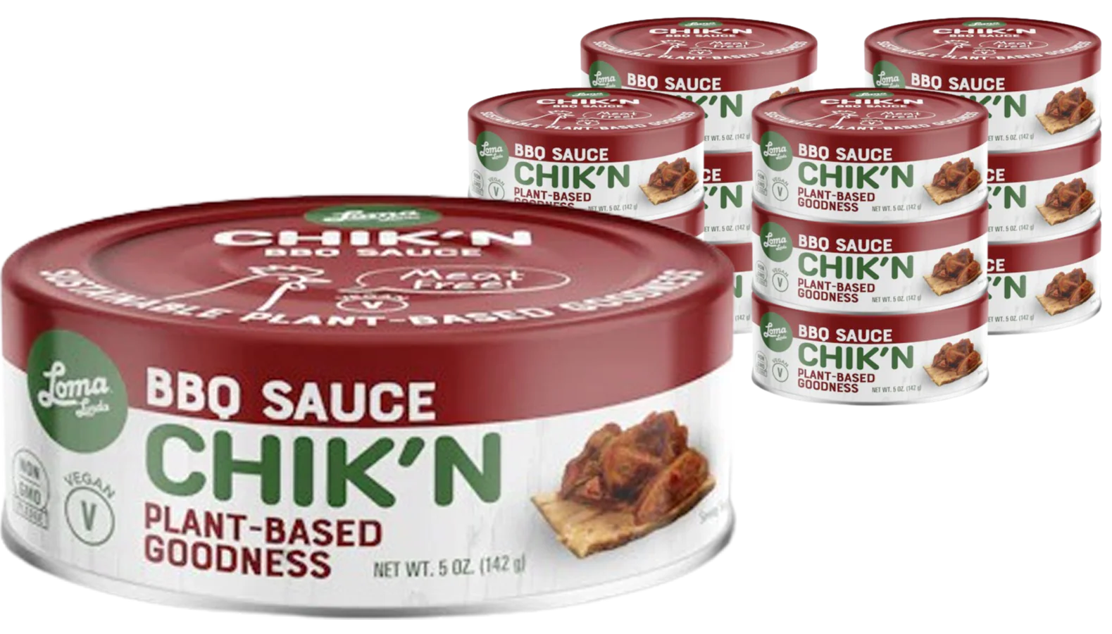 Chik'n Plant-Based BBQ (12 Pack)