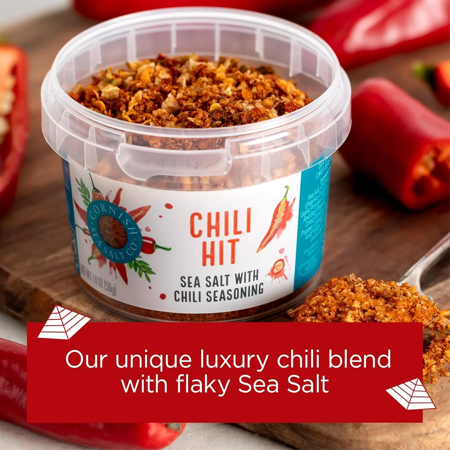 Chili Hit Sea Salt with Chili Seasoning - Image 3