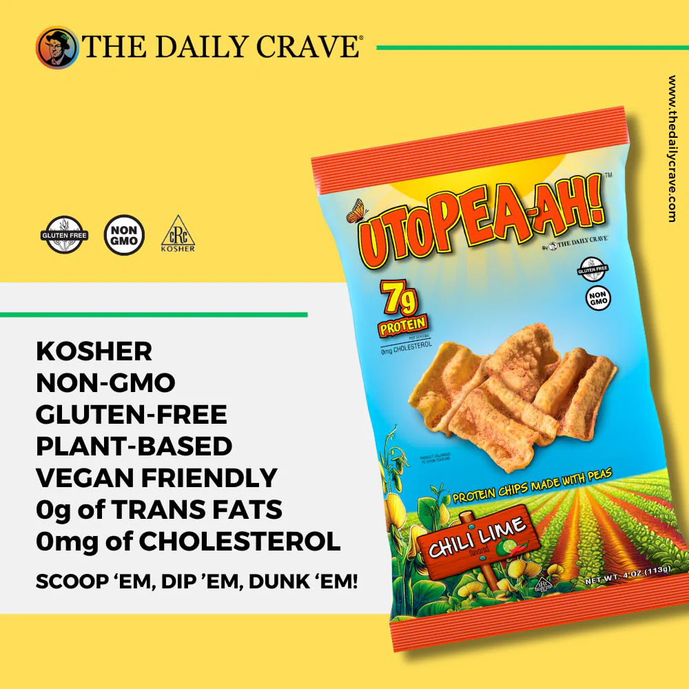Utopeah-ah! Chili Lime Protein Chips - Image 4