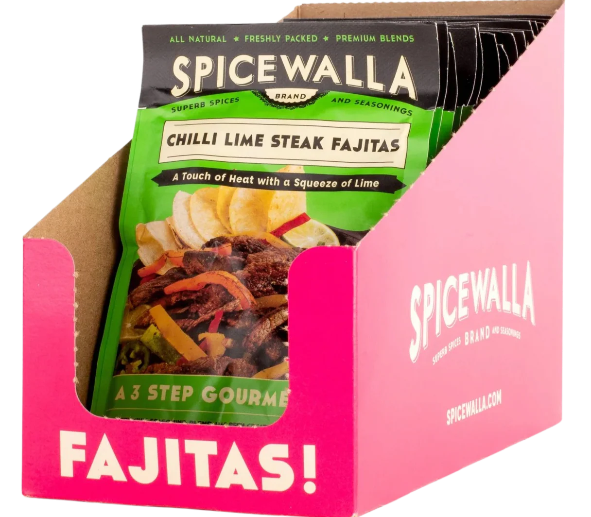Chili Lime Steak Fajitas Spice Packet (18 Pack) - Image 2