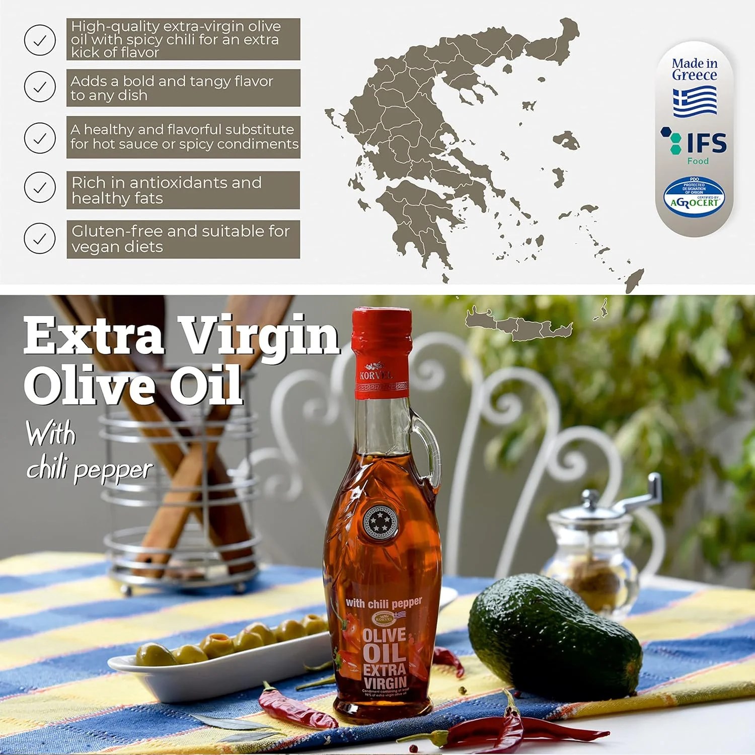 Chili Pepper Infused Olive Oil - Image 6