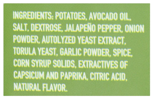 Chip Jalapeno Avocado Oil - Image 3