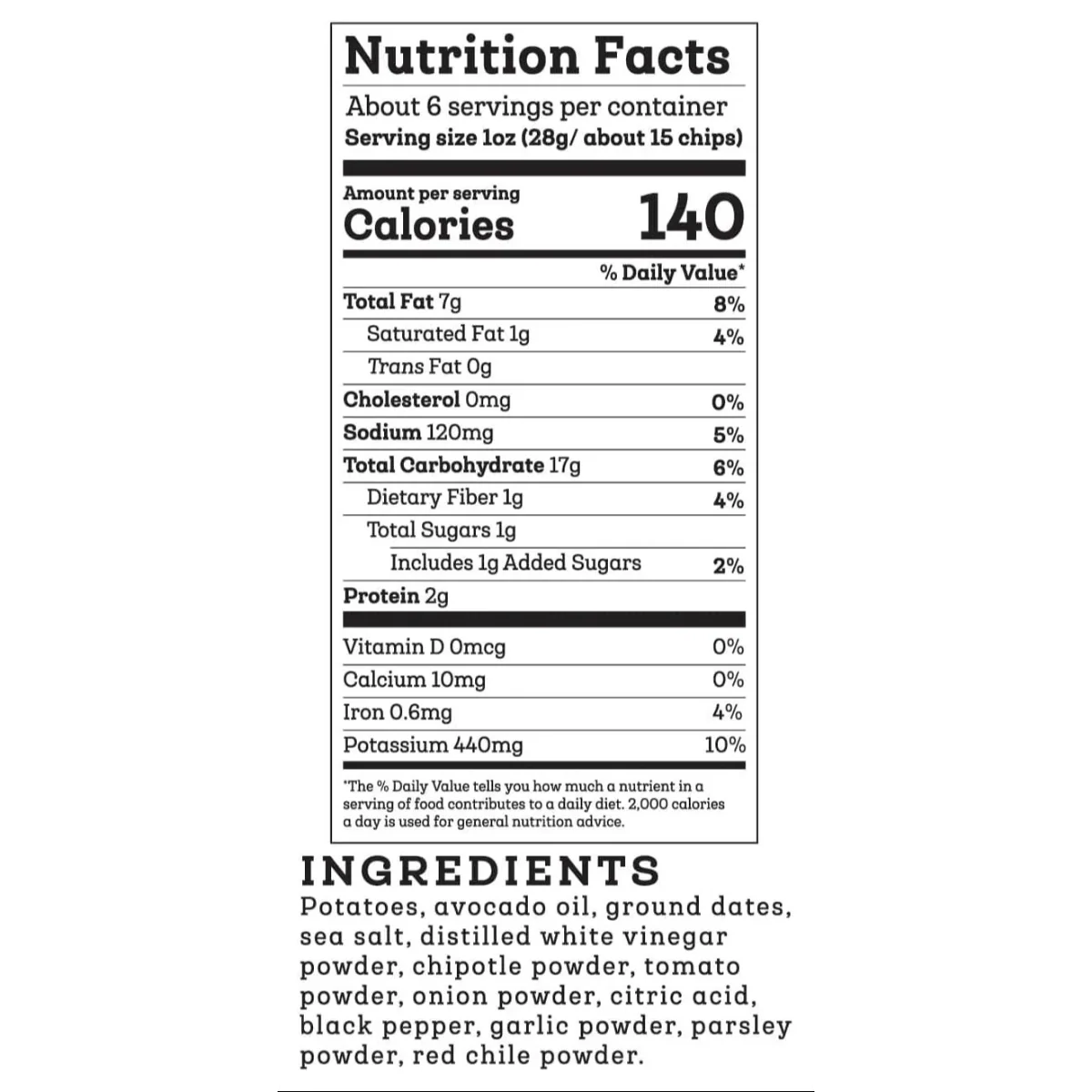Chipotle BBQ Potato Chips - Image 3