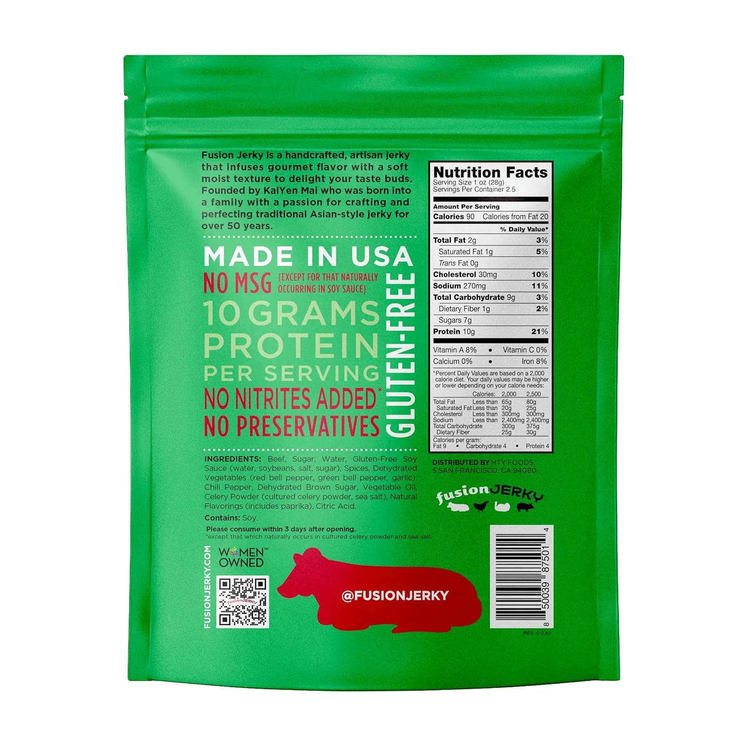 Chipotle Lime Beef Jerky - Image 4