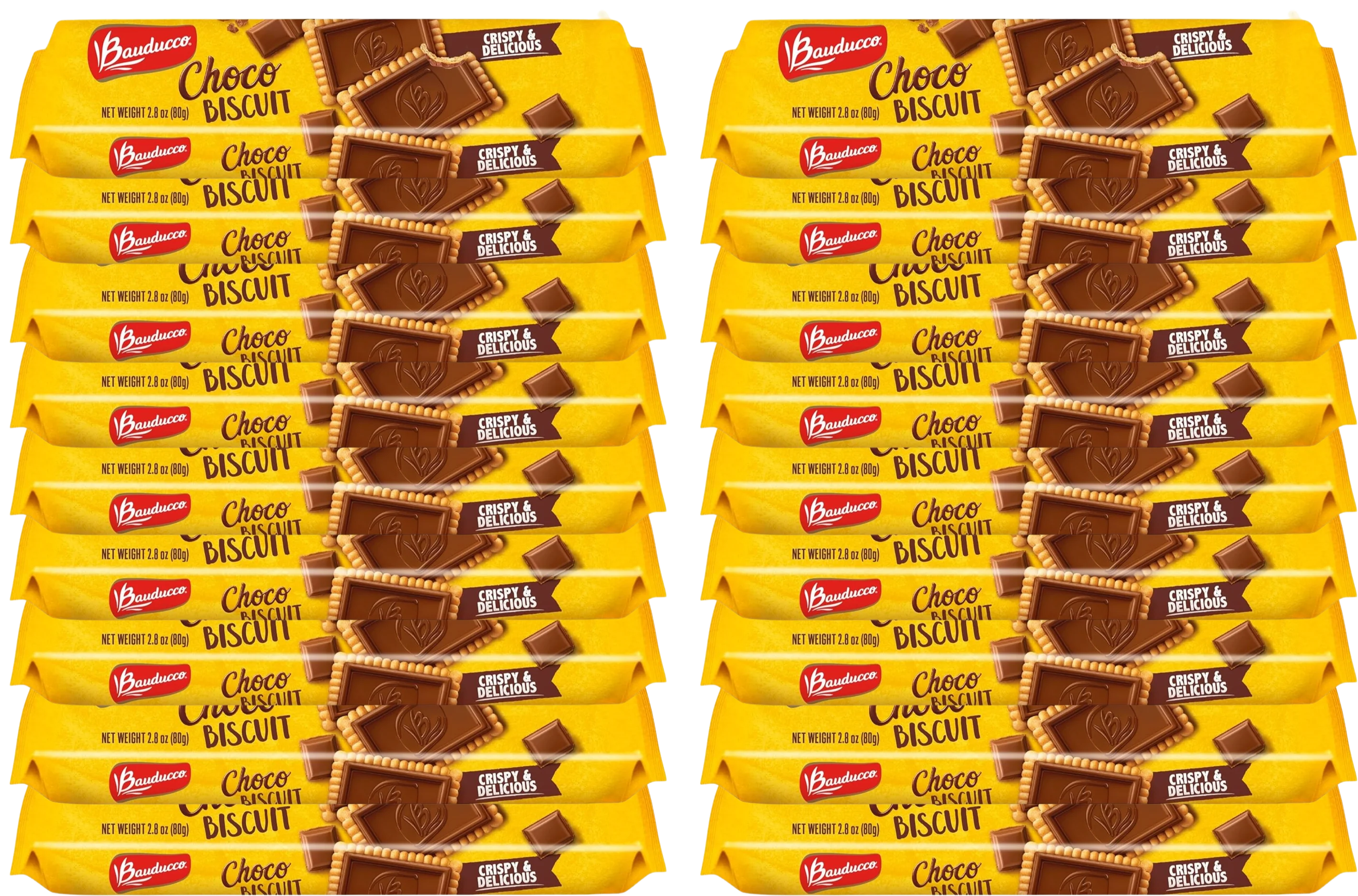 Choco Biscuit Tray Cookies (18 Pack)