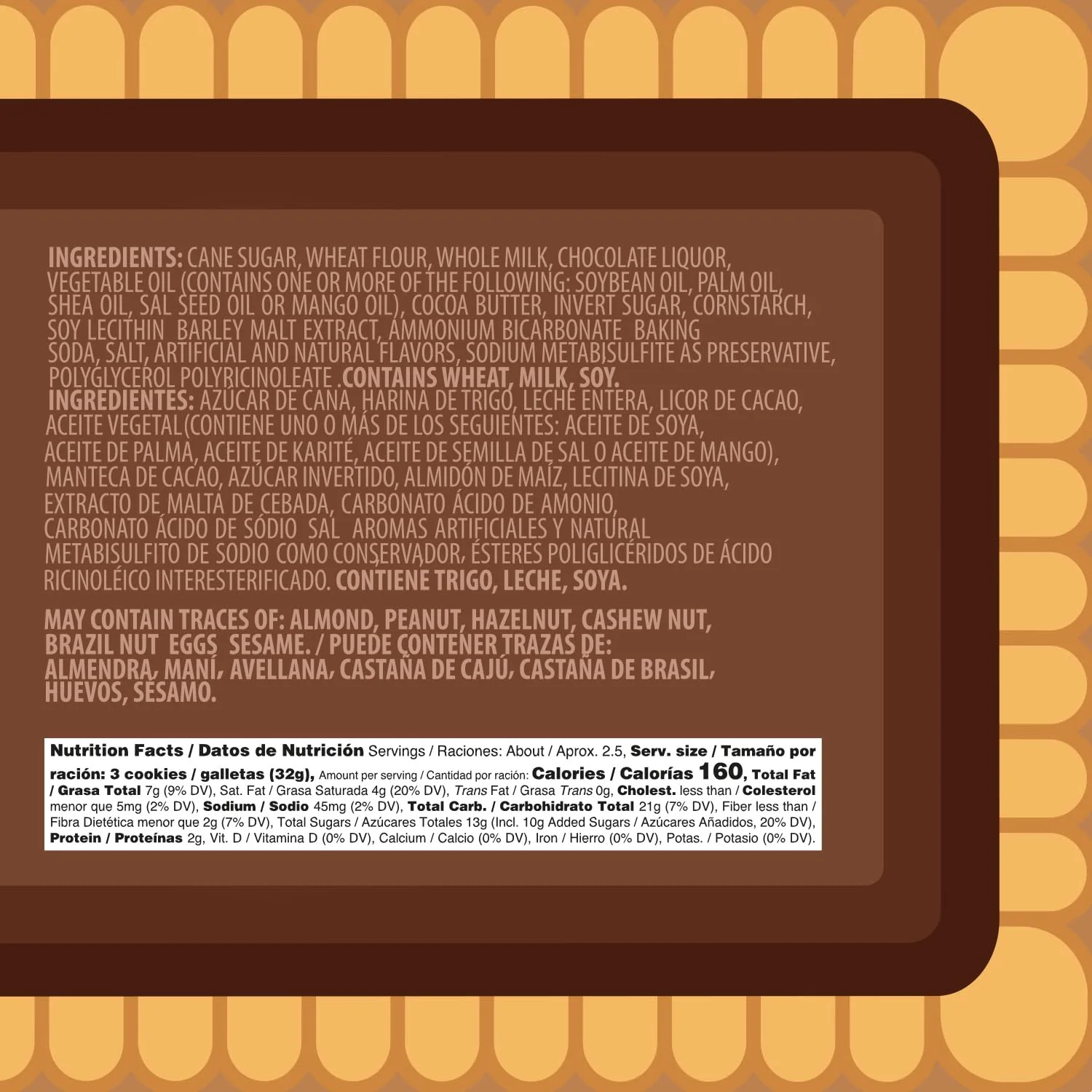 Choco Biscuit Tray Cookies (18 Pack) - Image 3