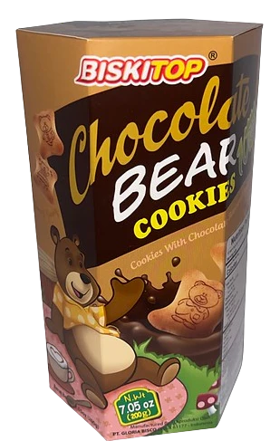 Chocolate Hazelnut Bear Cookie