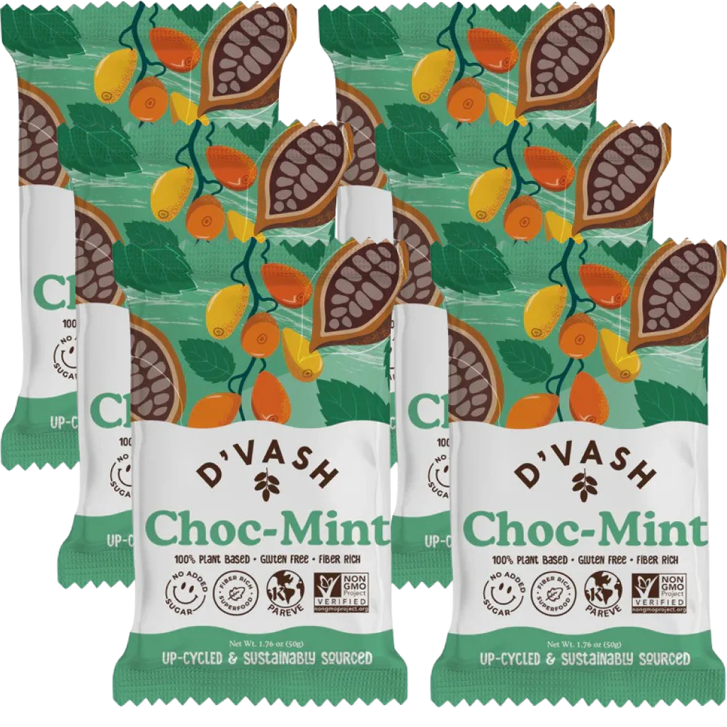 Choco Mint Date Superfood Bars (6 CT)