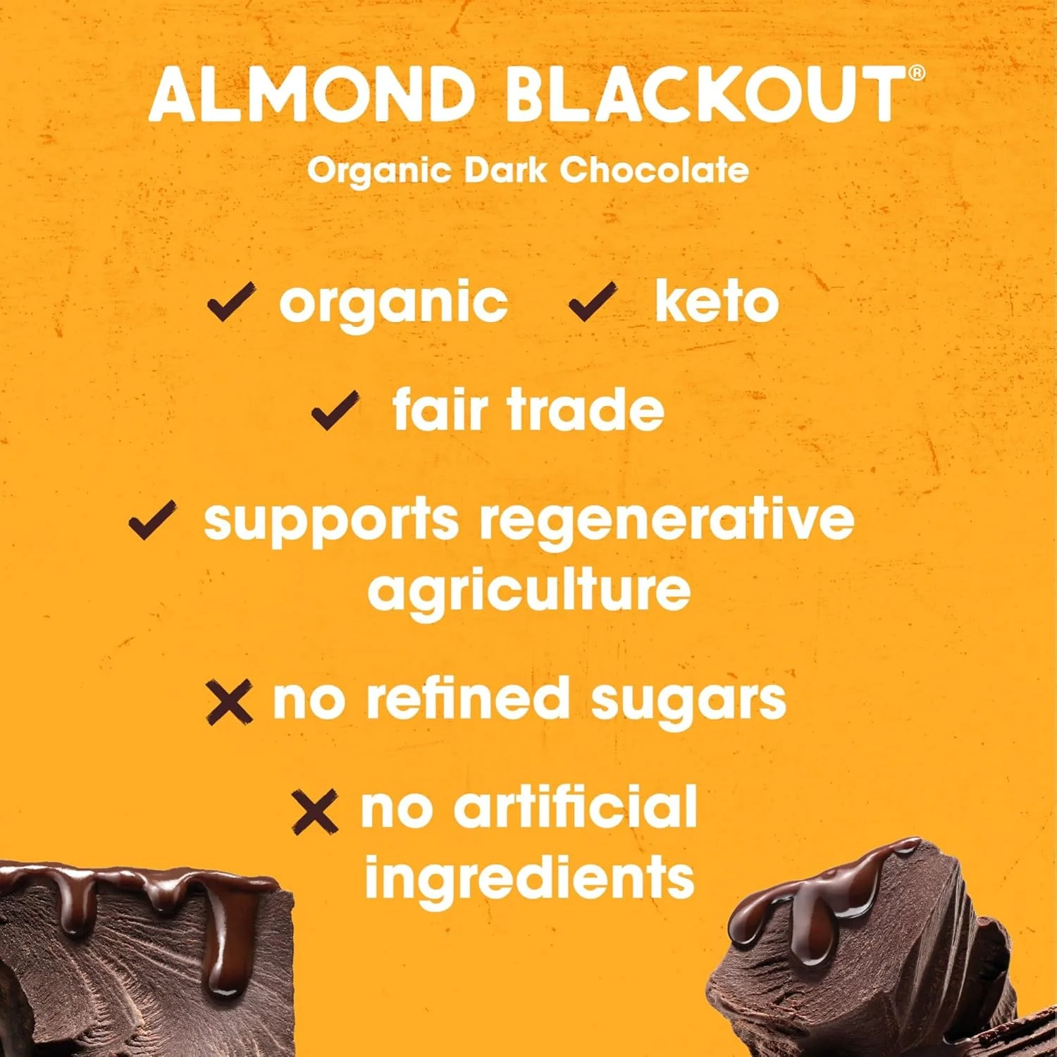 Chocolate Almond Blackout Bar - Image 3