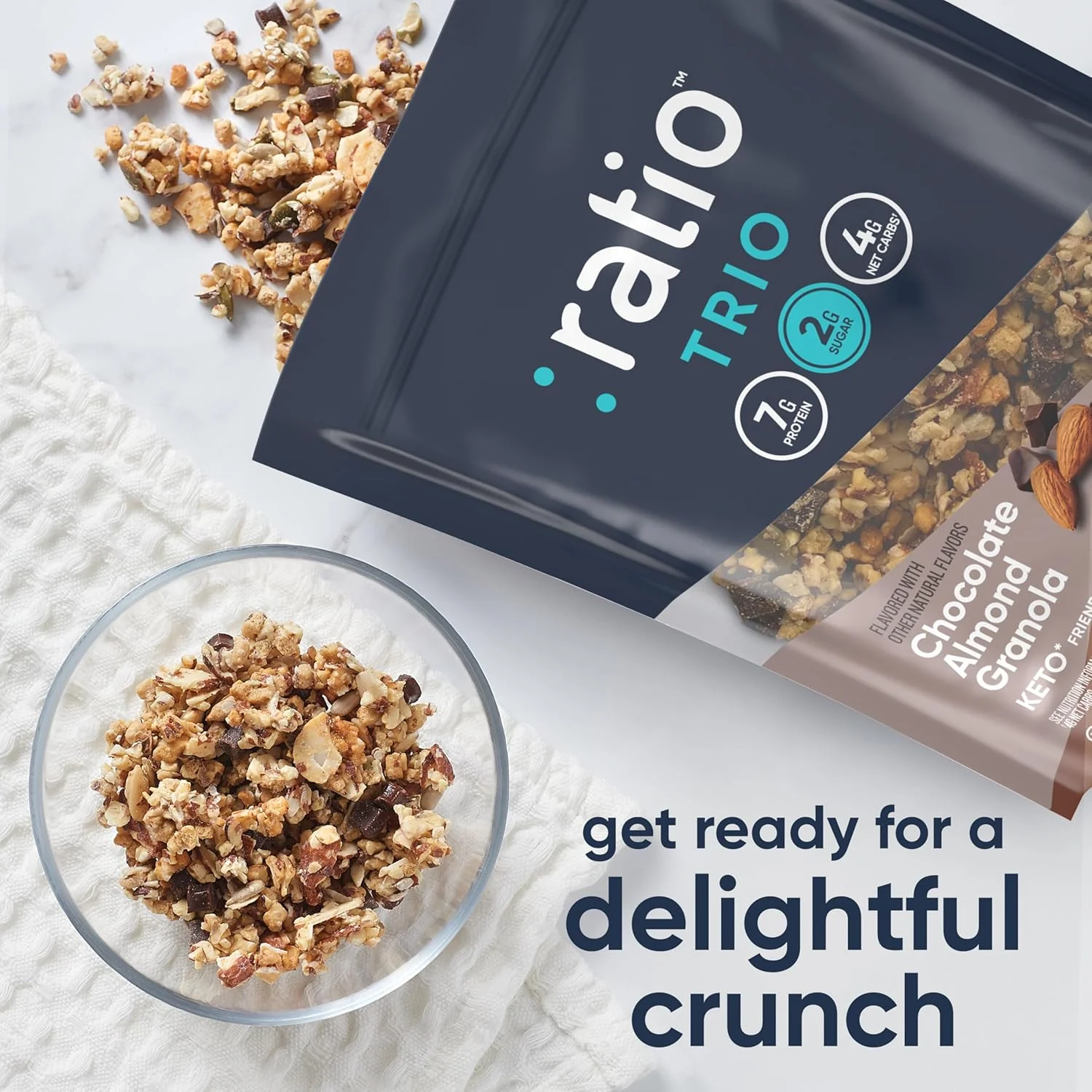 Chocolate Almond Granola Cereal - Image 2