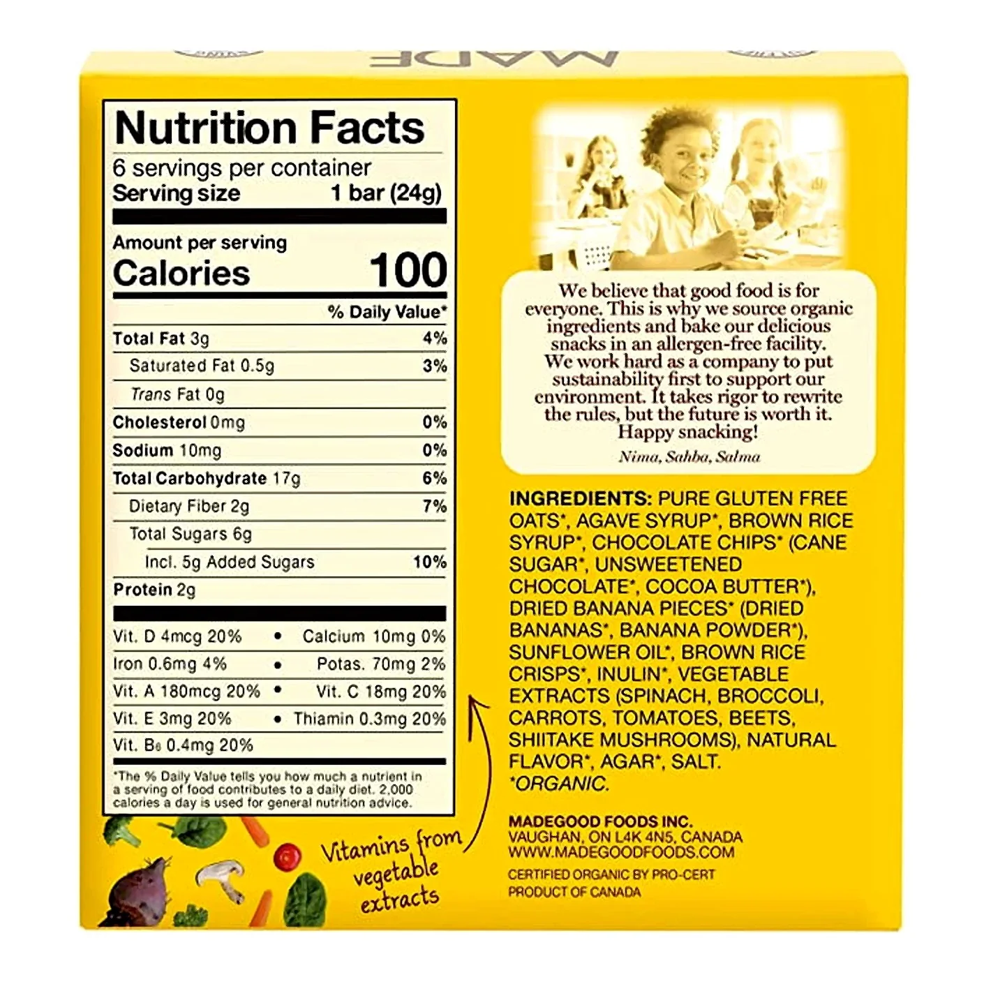 Chocolate Banana Granola Bar - Image 2