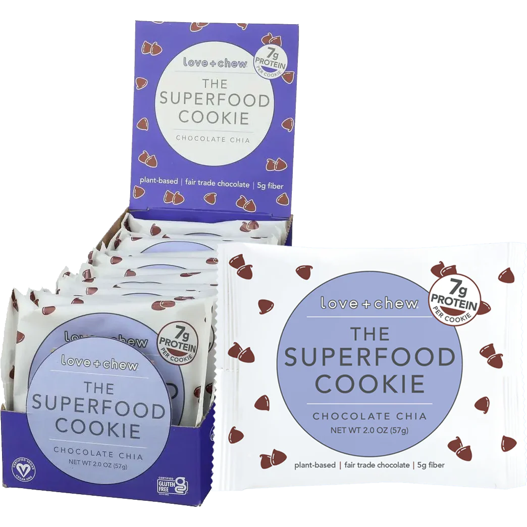 Chocolate Chia Cookie (12 Pack)