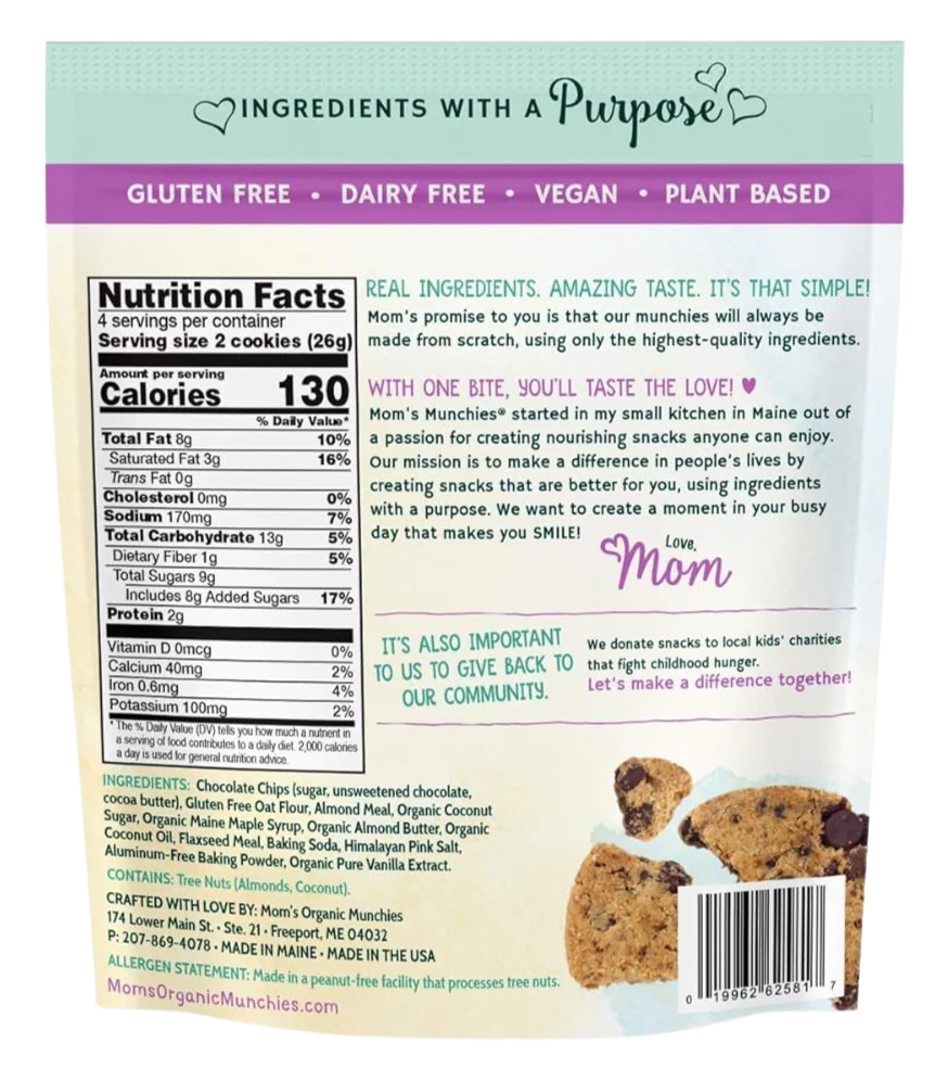 Chocolate Chip Almond Butter Cookie - Image 2