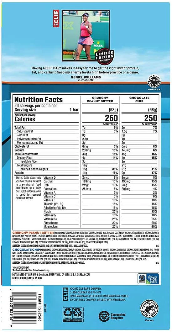 Chocolate Chip and Crunchy Peanut Butter Variety Pack (26 CT) - Image 3
