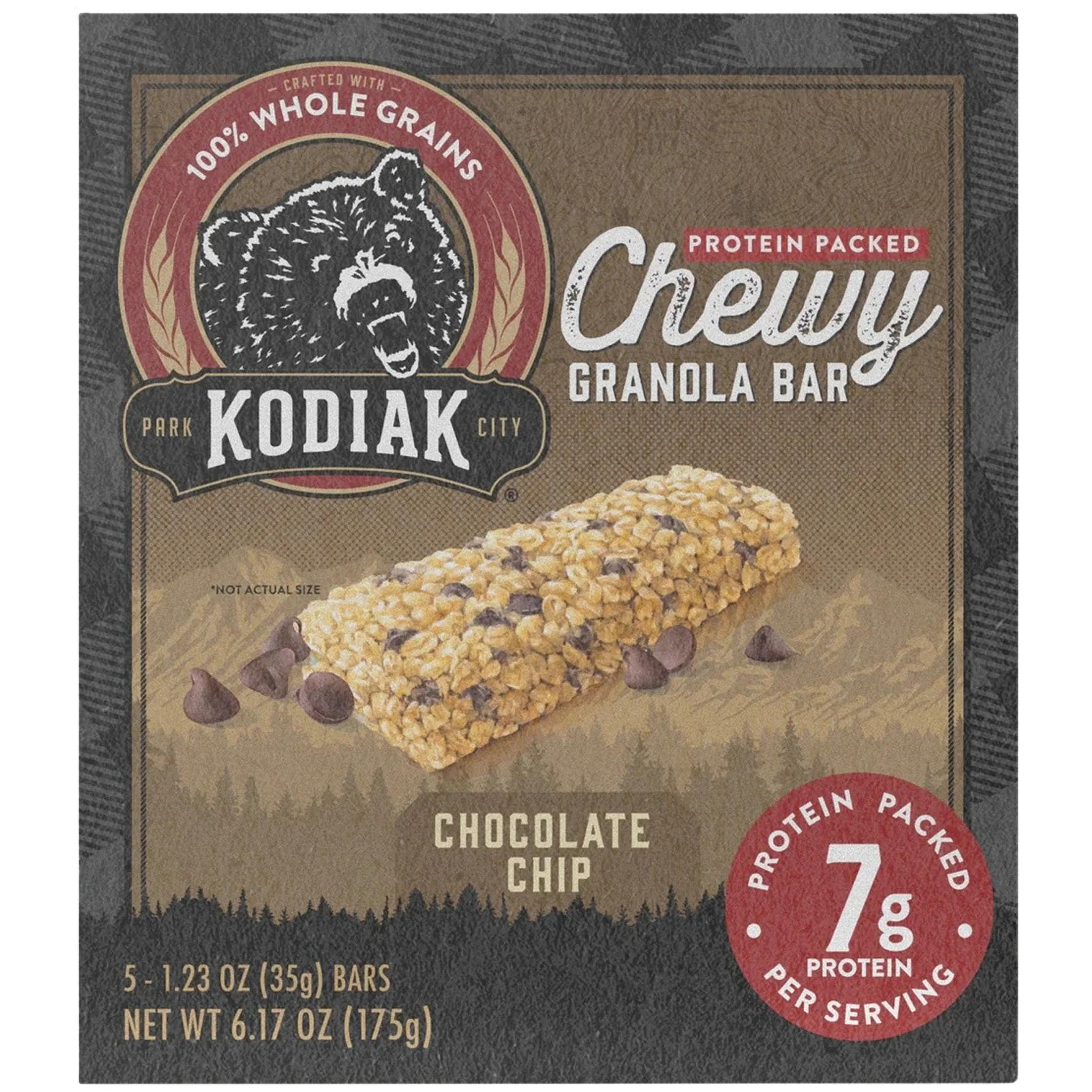 Chocolate Chip Chewy Granola Bars