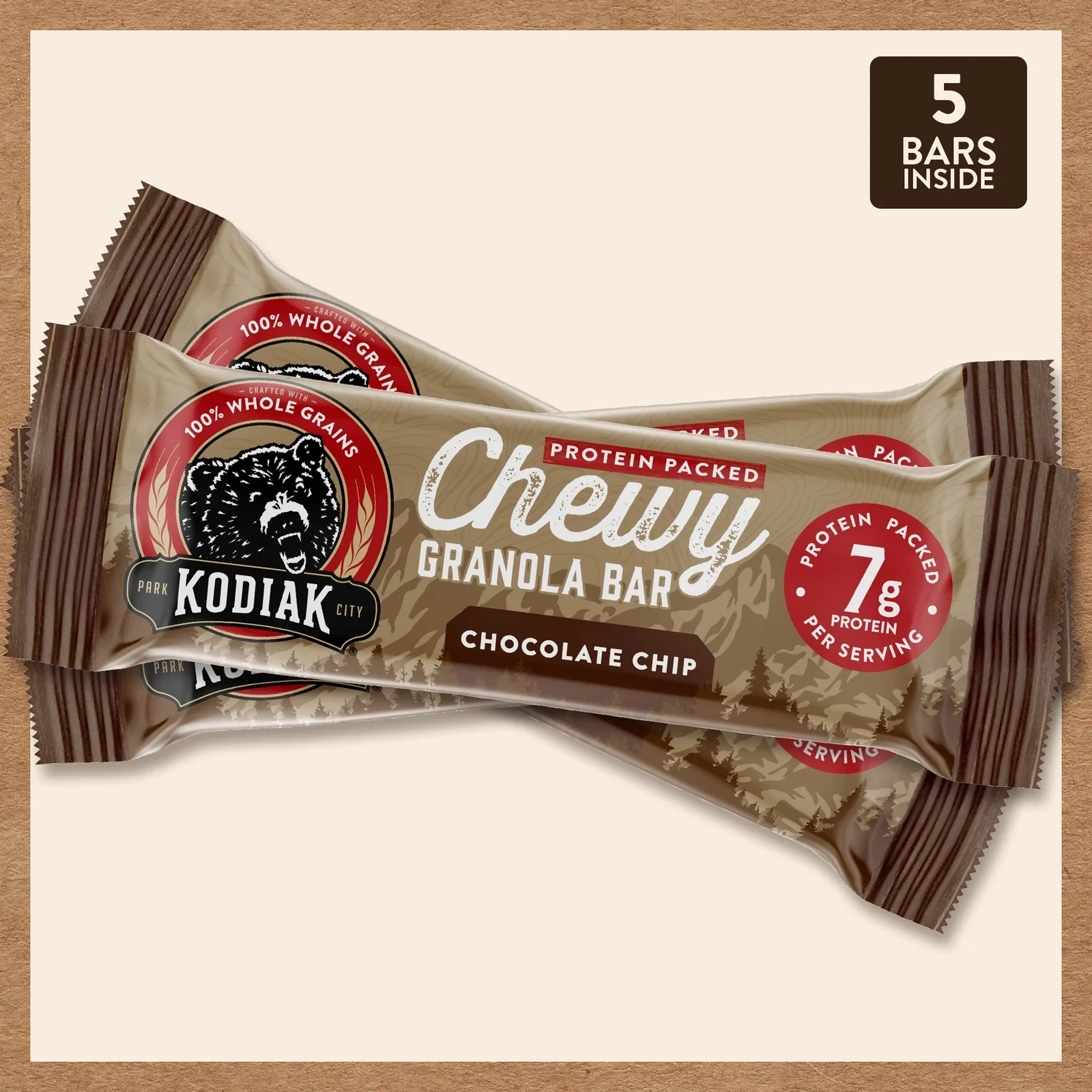 Chocolate Chip Chewy Granola Bars - Image 3