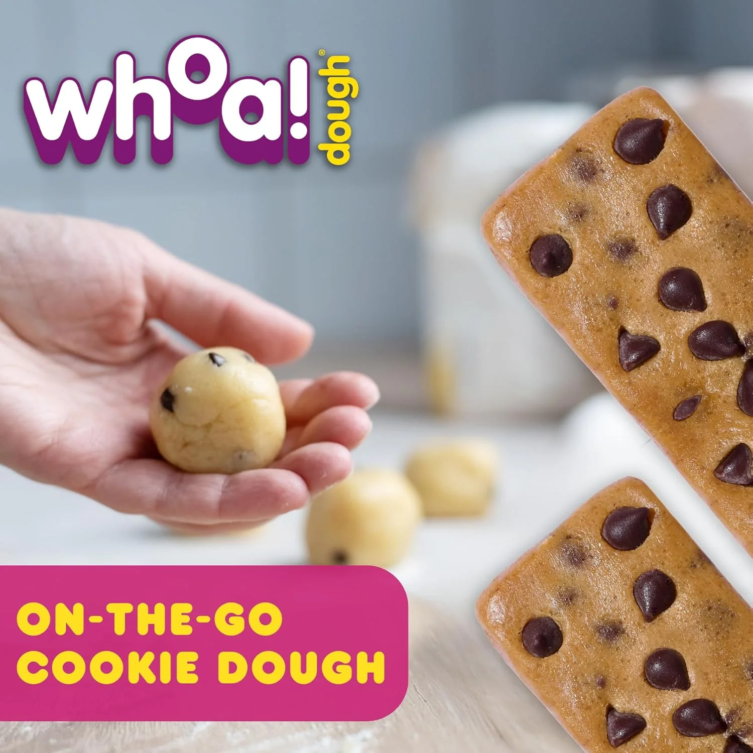 Chocolate Chip Cookie Bars (4 Pack) - Image 4