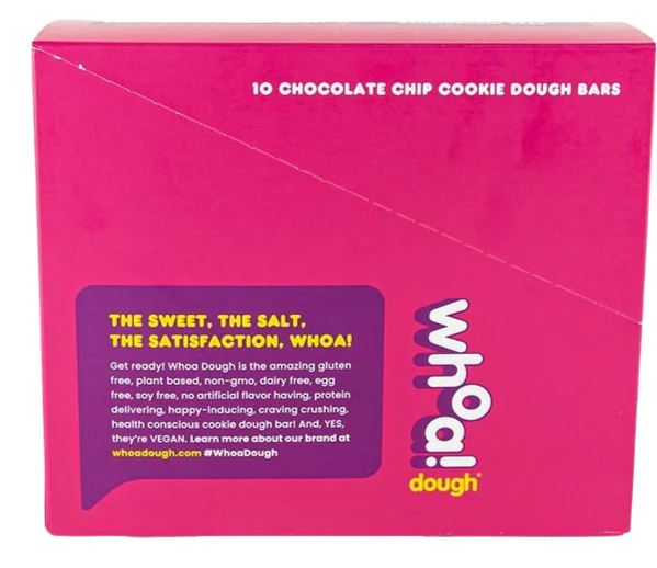 Chocolate Chip Cookie Dough Bar (10 CT) - Image 2
