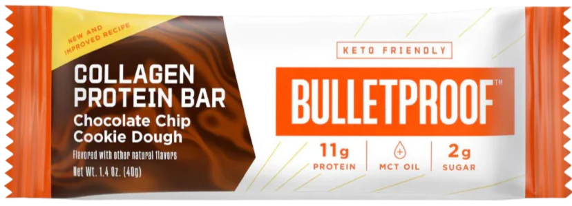 Chocolate Chip Cookie Dough Collagen Protein Bar (12 CT) - Image 2