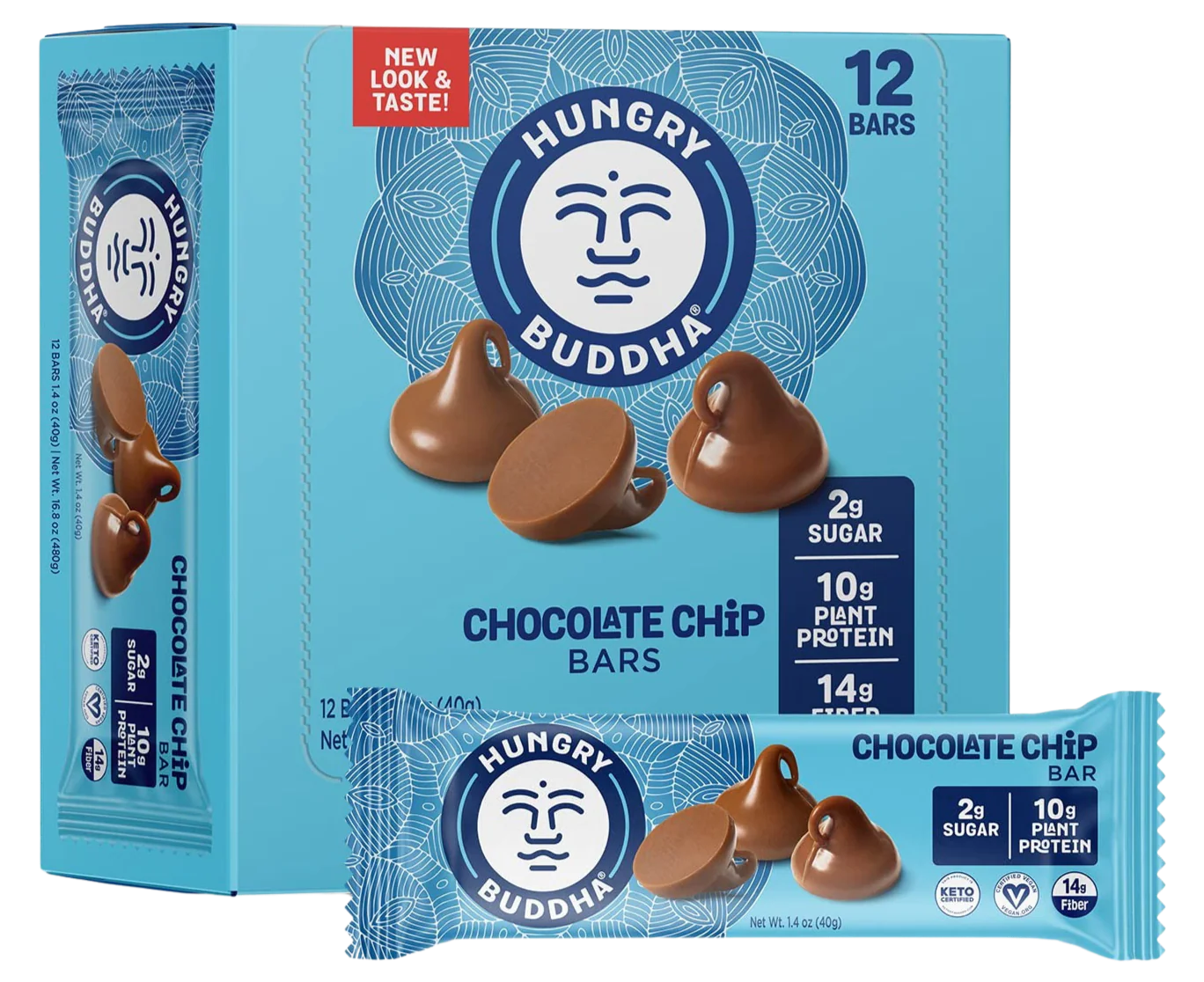 Chocolate Chip Keto Bar (12 Pack)
