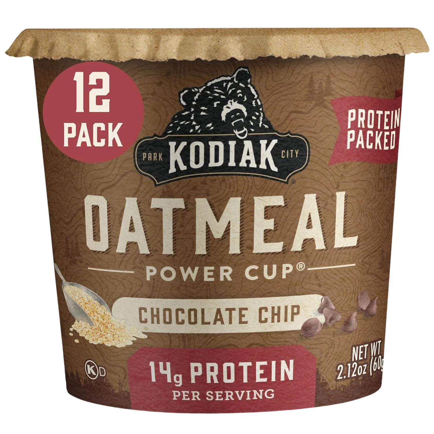 Chocolate Chip Oatmeal Cup (12 Pack) - Image 2