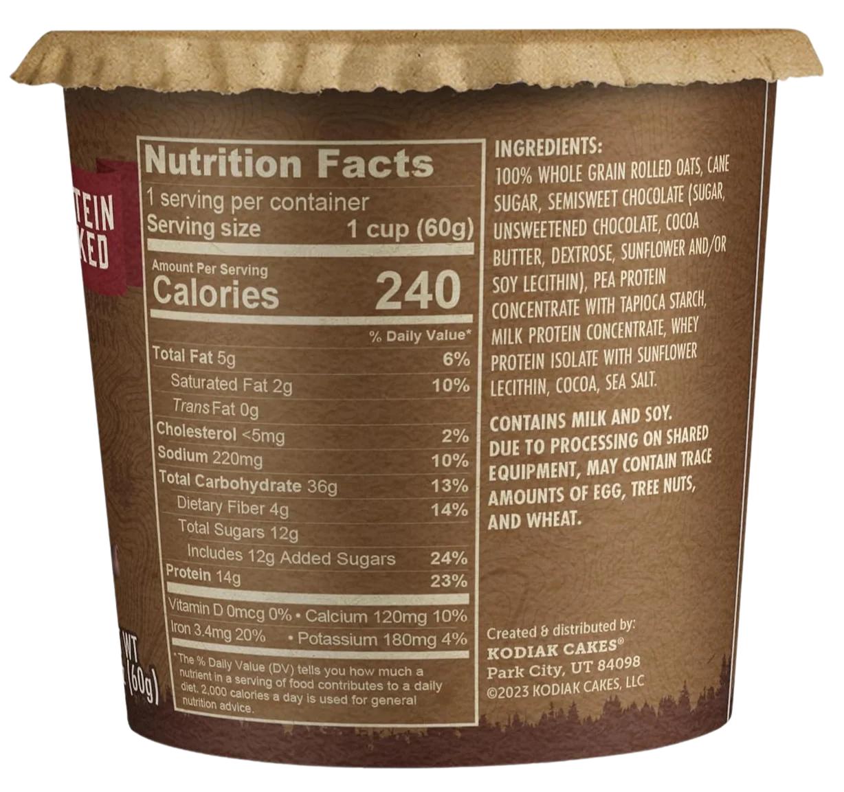 Chocolate Chip Oatmeal Cup (12 Pack) - Image 3