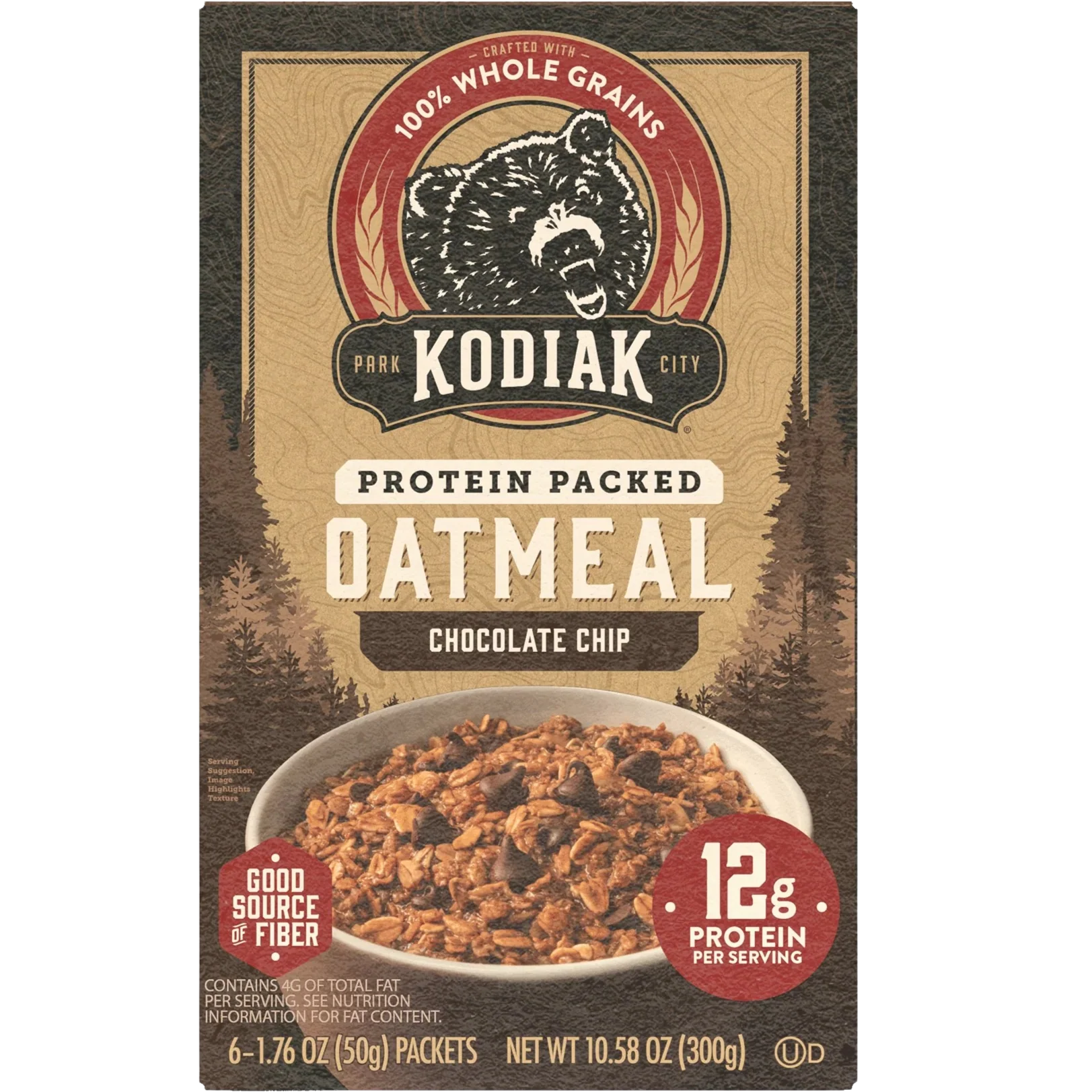 Chocolate Chip Protein-Packed Oatmeal (6 CT)