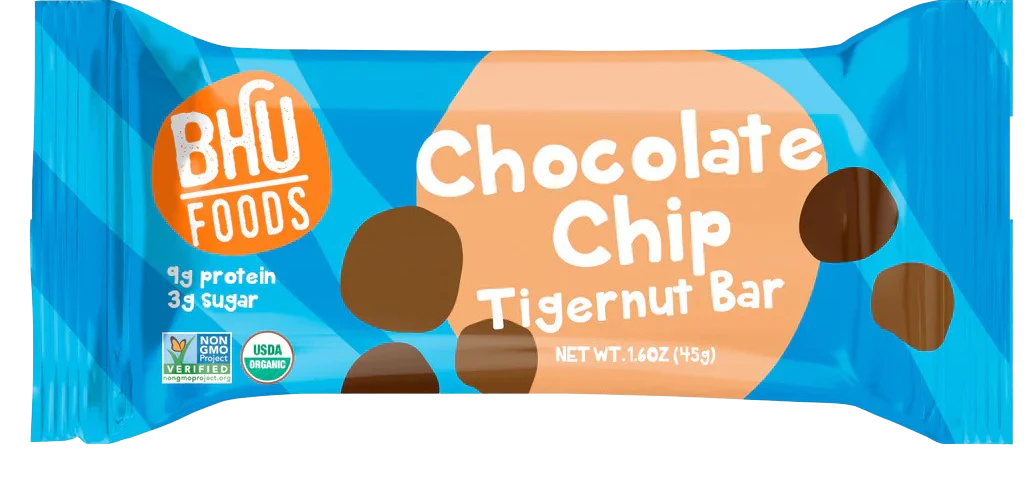Chocolate Chip Tigernut Bar (12 Pack) - Image 2
