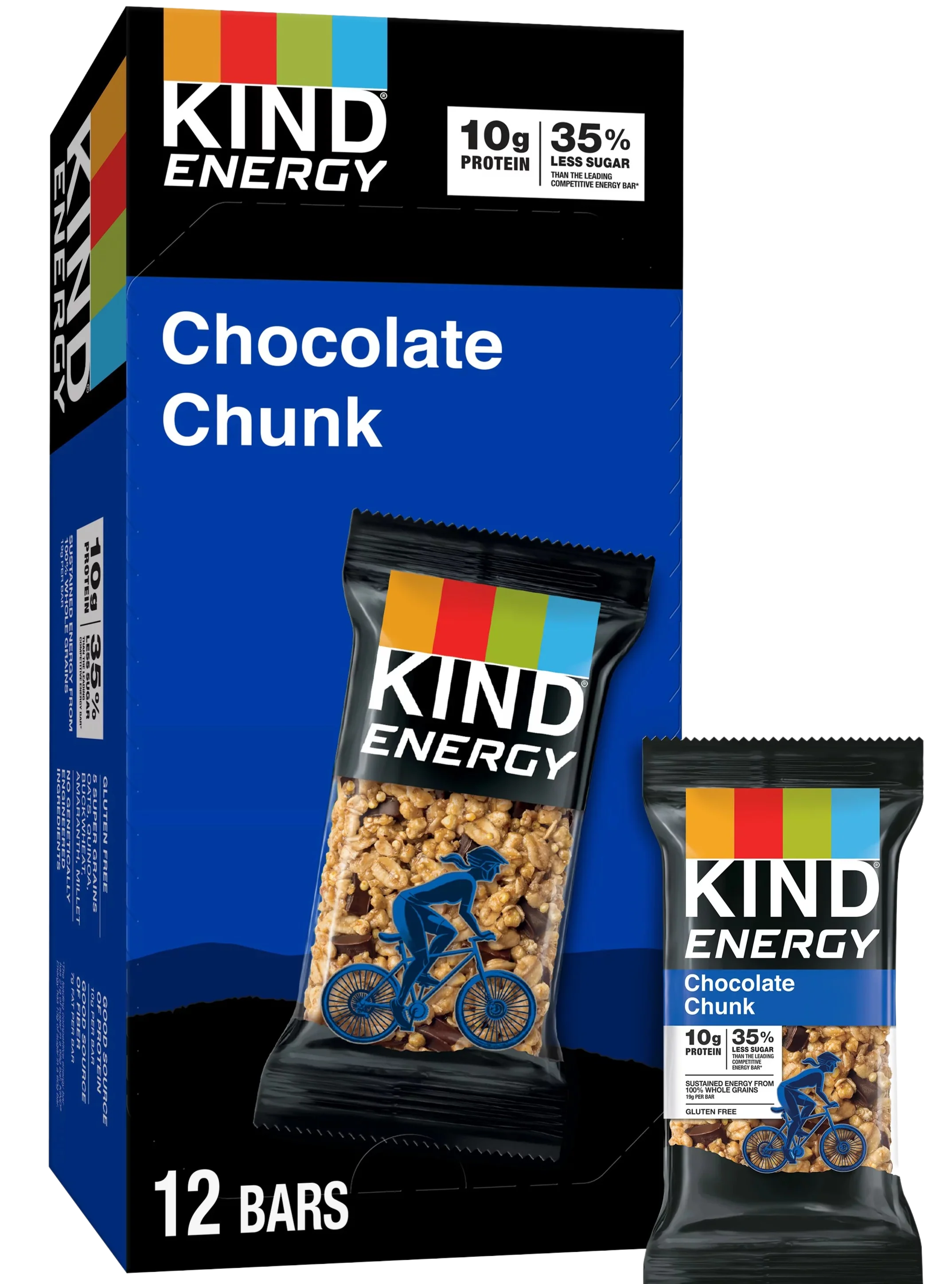 Chocolate Chunk Energy Bars (12 CT)