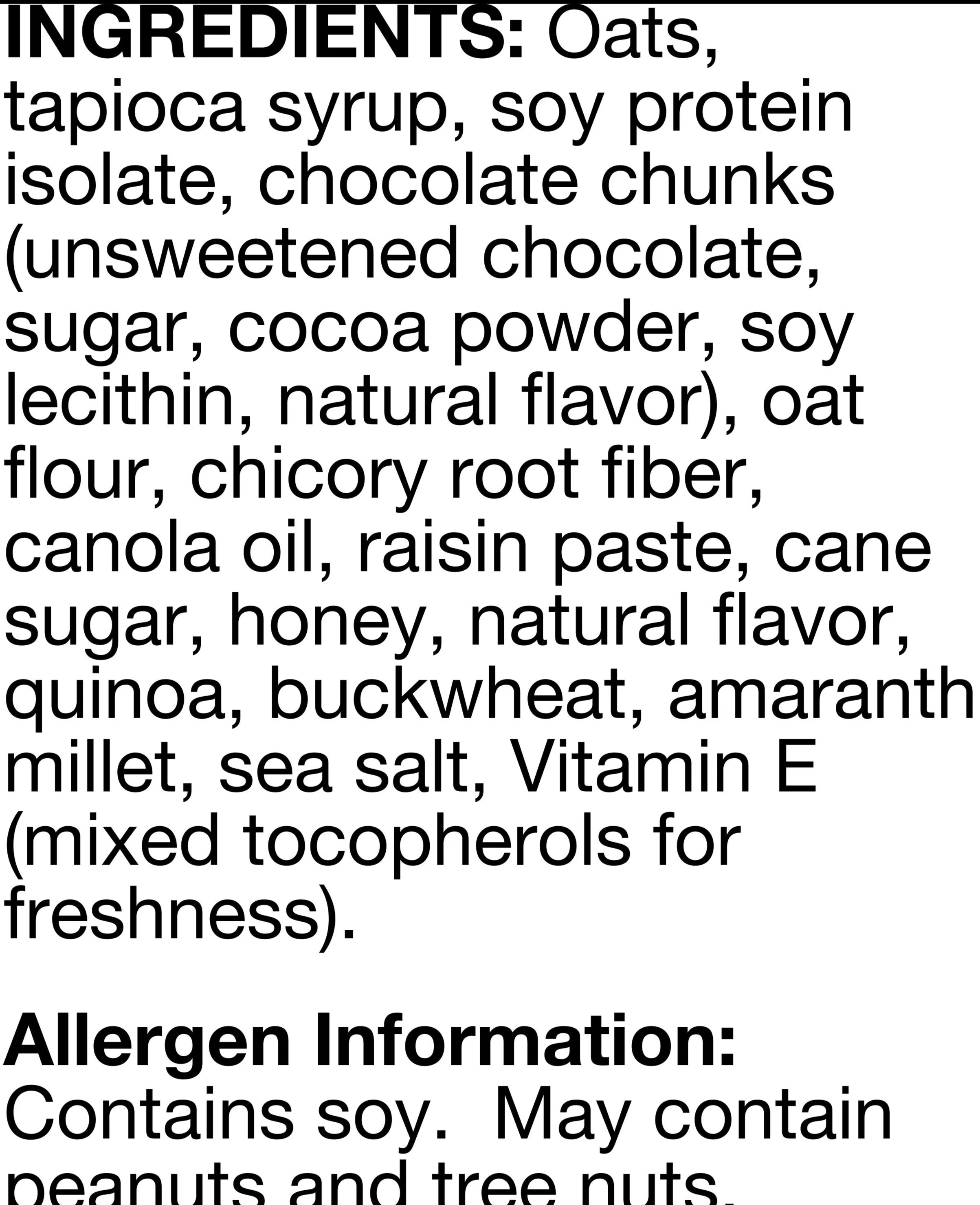 Chocolate Chunk Energy Bars (12 CT) - Image 5