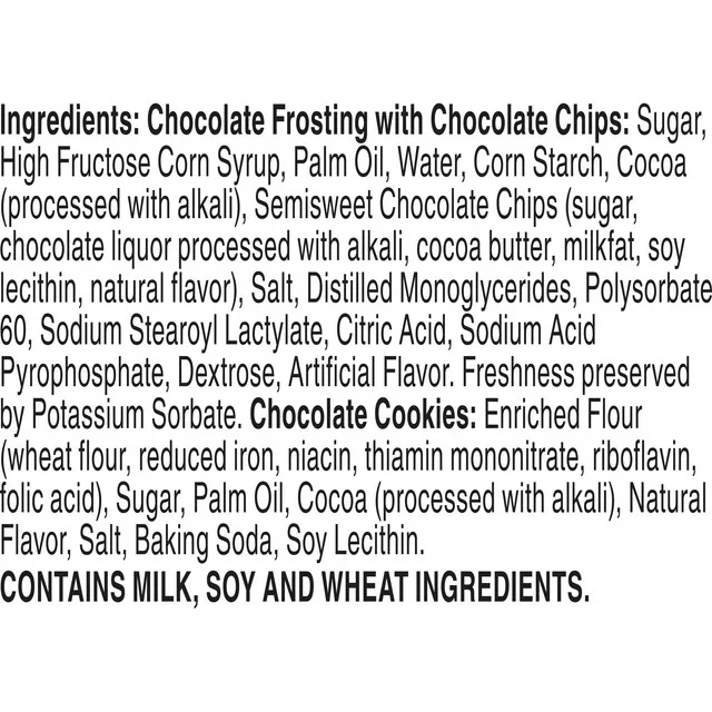 Chocolate Cookies & Double Chocolate Frosting (10 CT) - Image 3